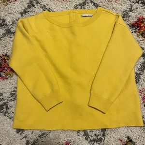 Alice + Olivia Sweater with back zipper
